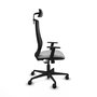 Chaise de Bureau Piqueras y Crespo D036N2W Gris clair