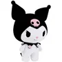 JEMINI Peluche Kid'collect Kuromi - Collection Hello Kitty - Ennemi de My Melody - Peluche douce +/- 13 cm