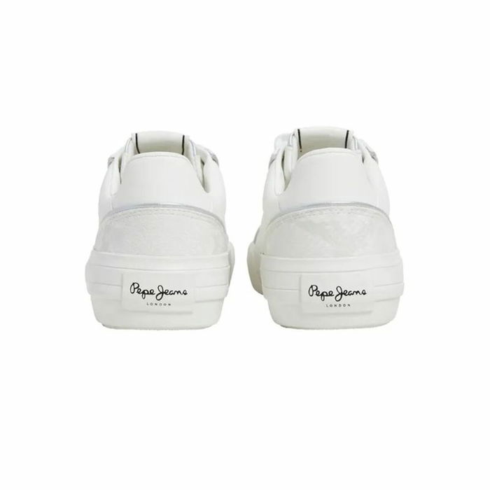 Baskets Casual pour Femme Pepe Jeans Allen Twin Blanc Baskets Casual pour Femme Pepe Jeans Allen Twin Blanc