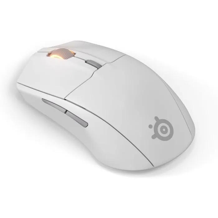 SteelSeries Rival 3 Gen 2 Souris Gaming Sans Fil – 1,9 ms Latence – TrueMove Air – 18 000 DPI – Blanc