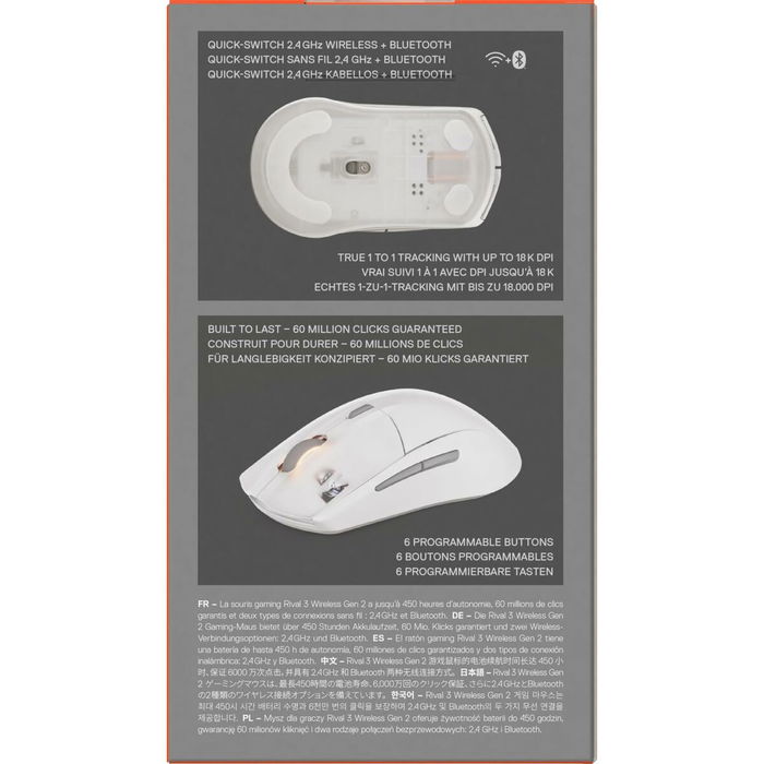Souris SteelSeries 62524 Blanc