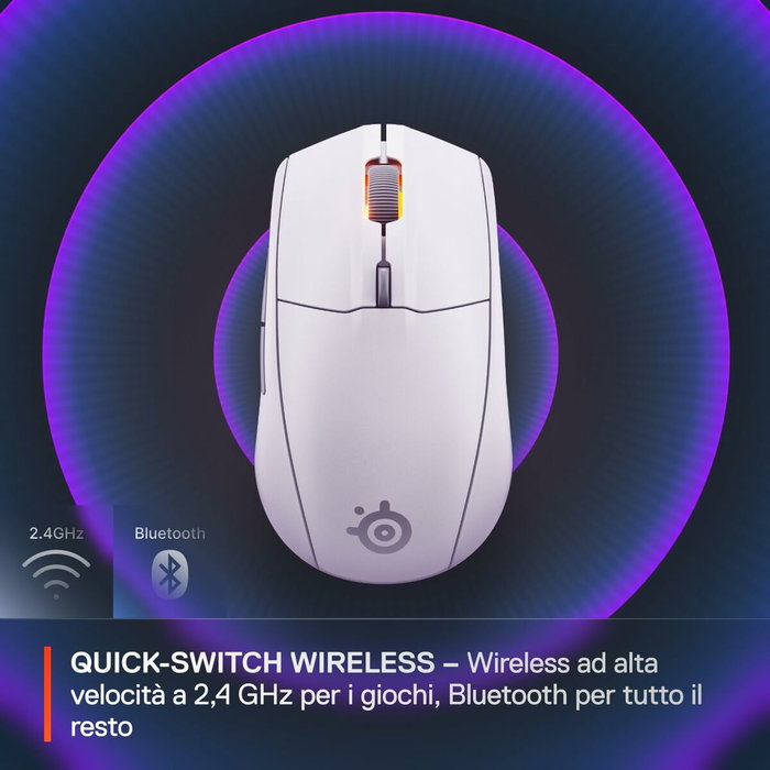 Souris SteelSeries 62524 Blanc