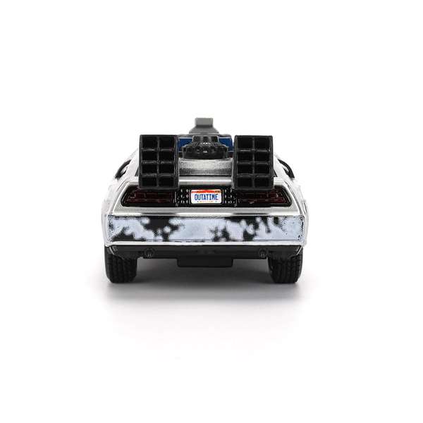 Smoby - Frozen Dlorean Regreso al Futuro - Camion à l'échelle 1:32 en métal, jeu en espagnol/portugais, édition 40ème anniversaire