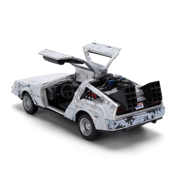 Smoby - Frozen Dlorean Regreso al Futuro - Camion à l'échelle 1:32 en métal, jeu en espagnol/portugais, édition 40ème anniversaire
