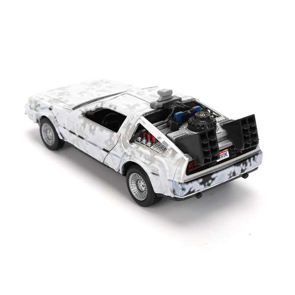 Smoby - Frozen Dlorean Regreso al Futuro - Camion à l'échelle 1:32 en métal, jeu en espagnol/portugais, édition 40ème anniversaire