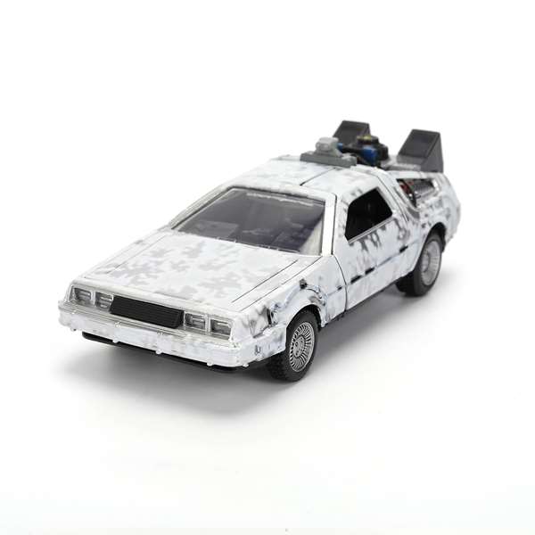 Smoby - Frozen Dlorean Regreso al Futuro - Camion à l'échelle 1:32 en métal, jeu en espagnol/portugais, édition 40ème anniversaire