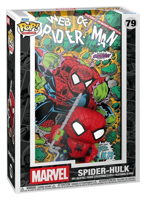 Marvel POP! Comic Covers Vinyl Figurine Web of Spider-Man #70 (Spider-Hulk) 9 cm Marvel POP! Comic Covers Vinyl Figurine Web of Spider-Man #70 (Spider-Hulk) 9 cm