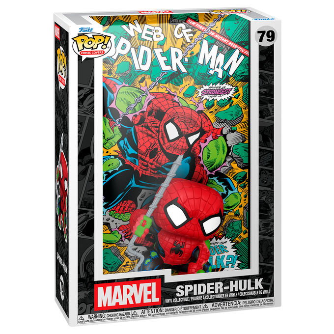 Funko Pop! Comic Covers Marvel Web of Spider-Man #70 Spider-Hulk