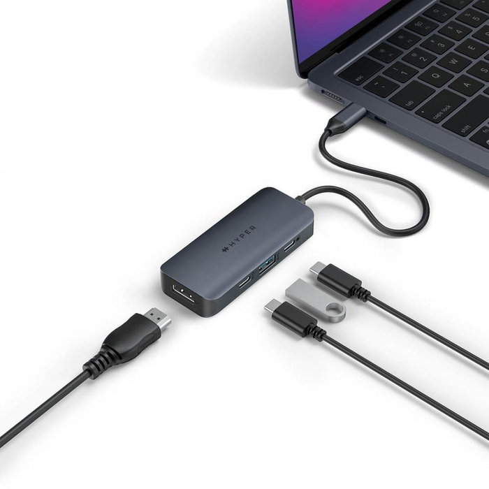 Hyper HyperDrive EcoSmart Gen.2 Universal USB-C 4-en-1 HD4001GL