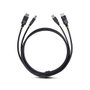 StarTech.com DU1226-KVM-CABLE Câble KVM DisplayPort + USB 3.0 1.8m pour Connexion 4K à 60Hz