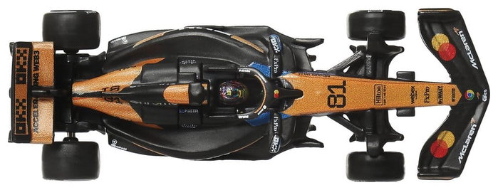 Formule 1 Hot Wheels Premium véhicule Die-Cast 1:64 Team McLaren: Driver 1