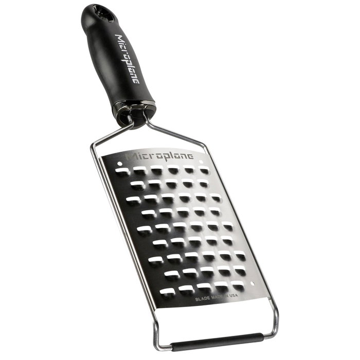 Microplane Gourmet Grater Ultra Coarse Noir / Argent Microplane Gourmet Grater Ultra Coarse Noir / Argent