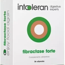 INTOLERAN fibractase forte 36 capsules