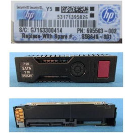Hewlett Packard Enterprise 2To SATA 6G 7.2K LFF SC