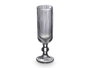 Vivalto Verre à vin Cava gris rayures 160 ml en verre 6x18x6 cm (Set de 24)