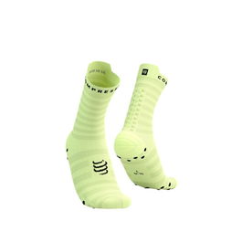 Chaussettes de Contention Compressport Pro Racing V4.0 Jaune 10.5