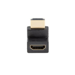 Lanberg Adaptateur HDMI 4K mâle angulaire vers femelle droit