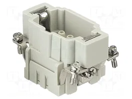 HARTING Insert de contact mâle Han E® HDC 6 broches 16A 500V