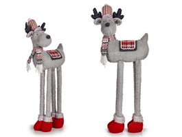 Krist+ RENO NAVIDEÑO IZQUIERDA 1M 23x55x49cm (Set de 4)