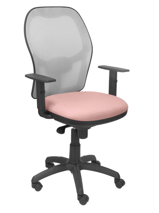 Piqueras y Crespo Chaise de Bureau Jorquera BALI710 Rose et Gris