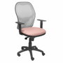 Piqueras y Crespo Chaise de Bureau Jorquera BALI710 Rose et Gris