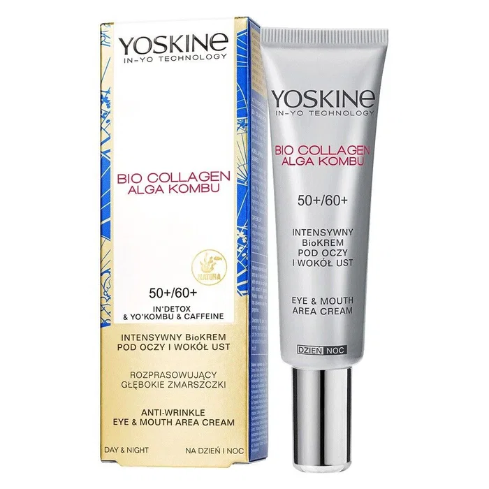 Yoskine Crème Contour des Yeux Bio Collagen Alga Kombu Anti-rides 15 ml