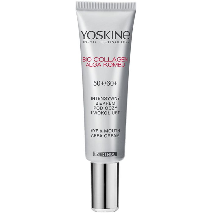 Yoskine Crème pour les yeux Anti-rides Bio Collagen Alga Kombu - Soin du contour des yeux, 15 ml Yoskine Crème pour les yeux Anti-rides Bio Collagen Alga Kombu - Soin du contour des yeux, 15 ml