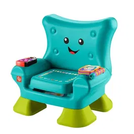 Fisher-Price Chaise Éveil Progressif électronique HYR97 - Fauteuil d'apprentissage Rires et Éveil avec 120 chansons, sons et phrases pour enfants à partir de 12 mois