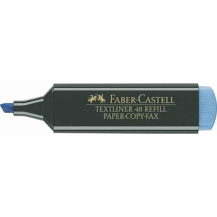 Faber-Castell TEXTLINER 48 Surligneur Bleu (10 Unités) inevitable Faber-Castell TEXTLINER 48 Surligneur Bleu (10 Unités) inevitable
