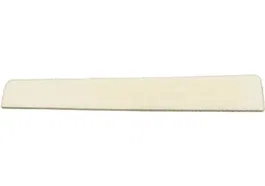Yellowpts Selle en Plastique pour Chevalet de Guitare Acoustique, 3" x 9/16" x 1/8" Effet Os/Ivoire
