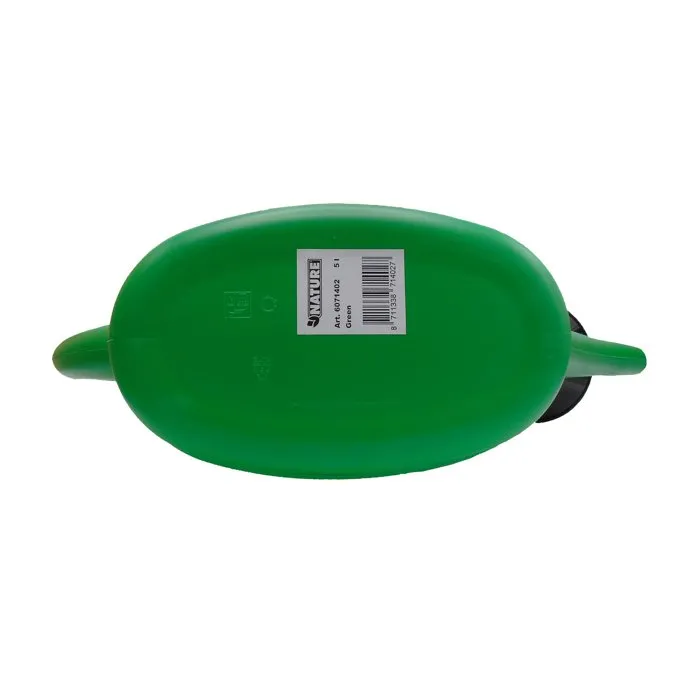 Nature Arrosoir 5 Litres Vert avec Pomme d'Arrosage Capacité 5L - Résistant aux UV