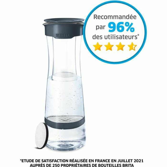 Brita Bouteille filtrante Fill & Serve Gris foncé 1,3L