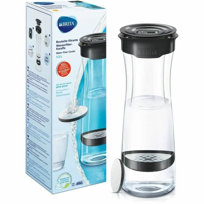Brita Bouteille filtrante Fill & Serve Gris foncé 1,3L