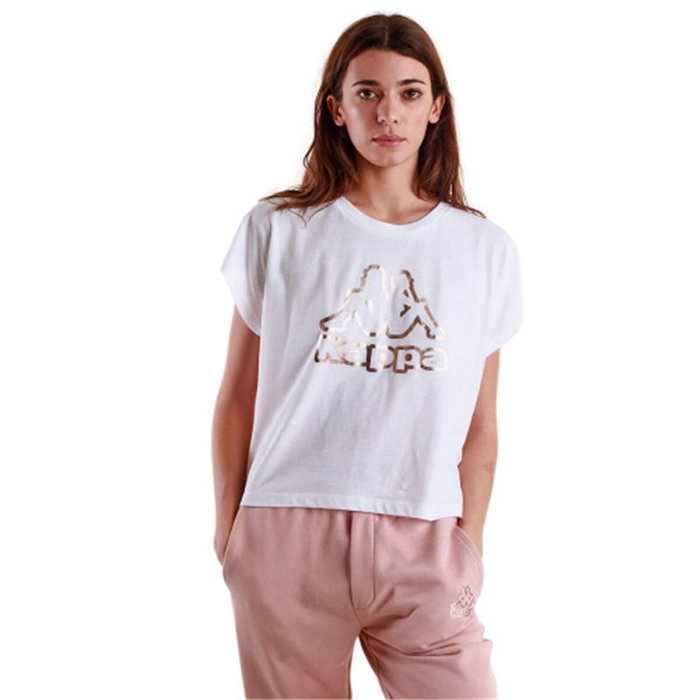 T-shirt à manches courtes femme Kappa 34151UW-001 Blanc (XS)
