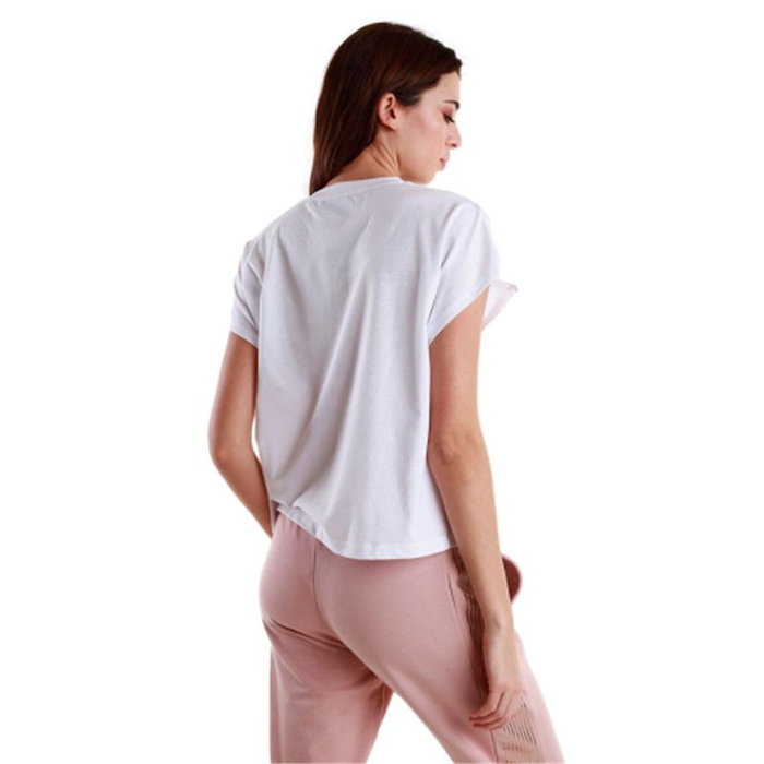 T-shirt à manches courtes femme Kappa 34151UW-001 Blanc (XS)