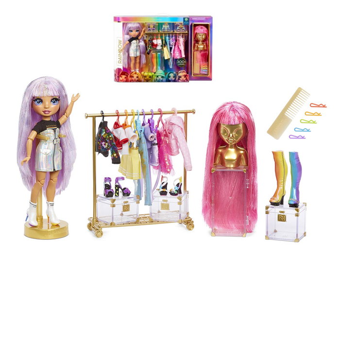 MGA Rainbow High Fashion Studio avec poupée Avery Styles MGA Rainbow High Fashion Studio avec poupée Avery Styles