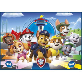 CLEMENTONI Puzzle Patrouille de Chiots Paw Patrol 30 Pièces - Taille du puzzle 33,5x23,5 cm - Taille de la boîte 20x15x3,9 cm