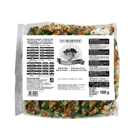 Caramelos Propóleo Miel, Mentol Y Eucal. 1K Caramelos Propóleo Miel, Mentol Y Eucal. 1K