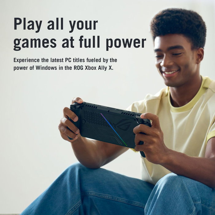Asus ROG Ally X Console Portable 7'' FHD Tactile 120Hz – AMD Ryzen Z2 Extreme 24Go RAM 1To SSD