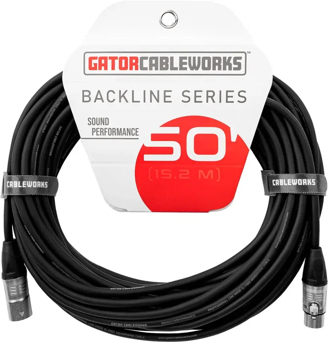 Cableworks Câble Microphone XLR 15 Mètres