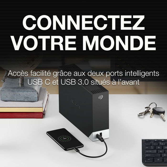 Disque Dur Externe Seagate STLC20000400 Noir 20 TB