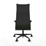 Piqueras y Crespo Chaise de Bureau Albacete XL Pistache et Noir