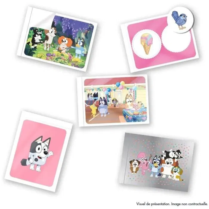 Panini - Album de Stickers Bluey 2 - 192 Stickers Dont 36 Spéciaux Brillants et Texturés - 40 Pages avec Mini-Jeux