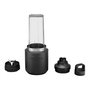 Kitchenaid 5KSBR200BM Batteur Compact sans Fil et sans Batterie, en Acier Inoxydable avec Adaptateur Secteur, Noir Mat
