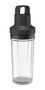 Kitchenaid 5KSBR200BM Batteur Compact sans Fil et sans Batterie, en Acier Inoxydable avec Adaptateur Secteur, Noir Mat