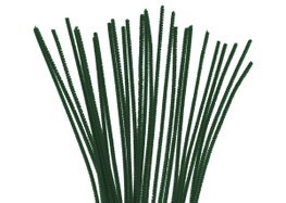 Innspiro Limpiapipas Chenille Verte 4mm x 30cm - 50 unités