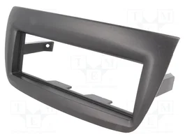 PER.PIC. Cadre de radio 1 DIN noir pour Fiat Doblo et Opel Combo