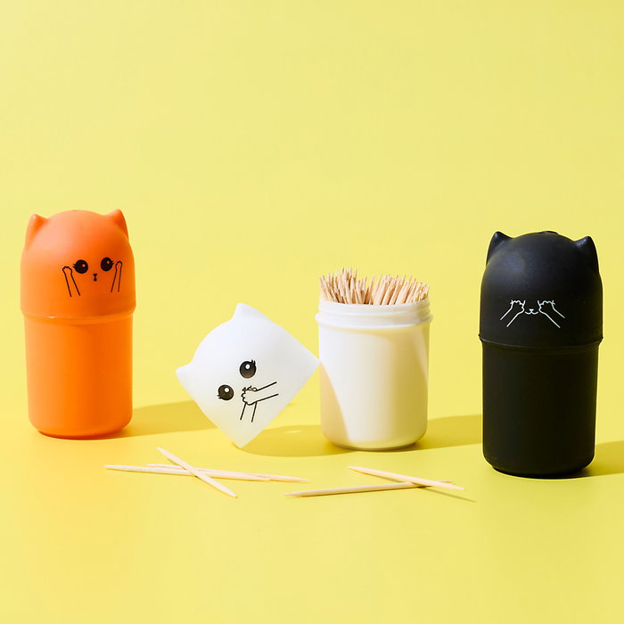 Cook Concept Lot de 3 distributeurs de cure-dents LUDIQUE en bambú Cook Concept Lot de 3 distributeurs de cure-dents LUDIQUE en bambú