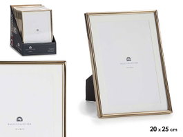 Giftdecor Porte-photos Acier Doré 13x18 cm (Set de 24)