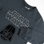 Sweat sans capuche enfant Star Wars Gris foncé S